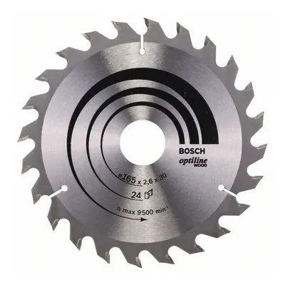 Bosch 165 X 2.6 X 30/24 Opti Wood Circular Saw Blade Hand