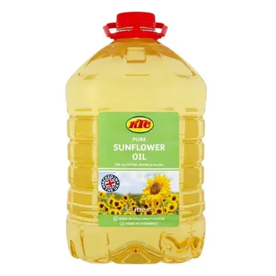 KTC Sunflower Oil Litres (Pack of 1)- All Types of Cooking & Serving