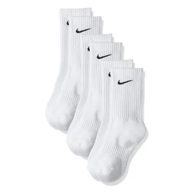 Nike Unisex Performance Cushion Crew Training Socks (3 Pair) WHITE