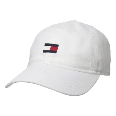 Tommy Hilfiger Mens Cotton Ardin Adjustable Baseball Cap White