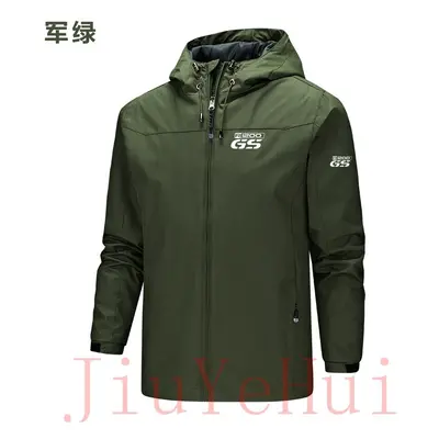 (army green, 2XL) GS R1200 Men Windproof Sweatshirts Motorcycle R GS Hooded M3 M5 Hoodies X5 X6 