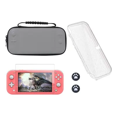 (Pack F) Switch Lite Accessories Bundle - Soft Glitter TPU Protective Case & Screen Protector fo