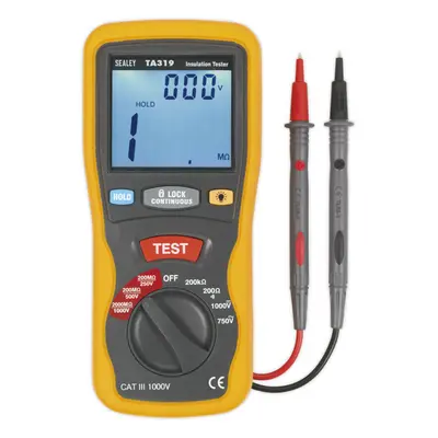 Digital High Voltage Insulation Tester - Suitable for Hybrid & Electric Vehicles