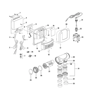 Certikin Tri Salt Chlorinator Power Pcb Assembly (SPTRIPCBP)