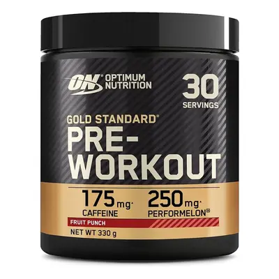 Optimum Nutrition Gold Standard Pre Workout Powder Servings Packaging May Vary (330g) Energy Dri