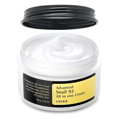 Cosrx Advanced Snail All In One Cream Moisturizer Long Lasting Hydration 100g