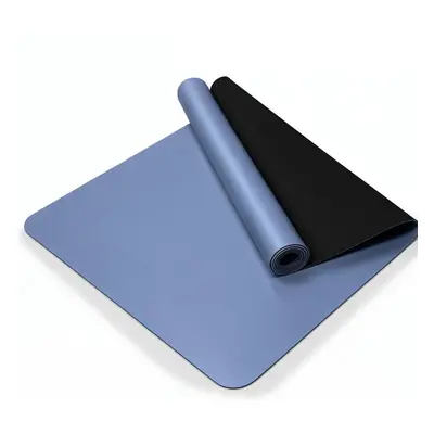 (Blue) Professional PU Rubber Yoga Mat