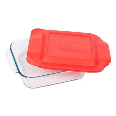 Pyrex Inch Baking Dish Red 8-inches Square