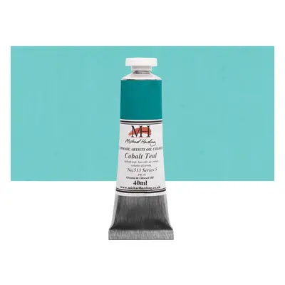 Michael Harding Artist Oil Colours Cobalt Teal 40ml Tube