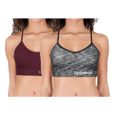 Reebok Women's Bra - Seamless Performance Cami Bralette (2 Pack) Size