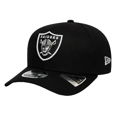 (M/L, Black) New Era Las Vegas Raiders 9FIFTY Stretch Adjustable Snapback Cap Hat - Black