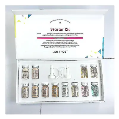 (12pc Mix kit) 12pcs 8ml Bb Cream Kroen Glow Serum Effective Whitening Add Foundation Niacinamid