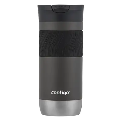 Contigo Byron 2.0 Thermo, Stainless Steel Insulated Snapseal Closure, Coffee Mug to go, 100% Lea