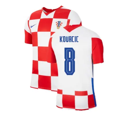 (S) Croatia Home Nike Football Shirt (KOVACIC 8)