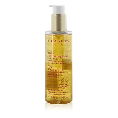 Clarins Total Cleansing Oil With Alpine Golden Gentian & Lemon Balm Extracts (all Waterproof Mak