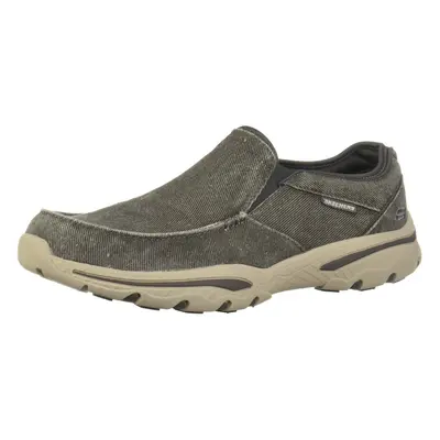 Skechers Mens Relaxed Fit-creston-Moseco Moccasin charcoal M US