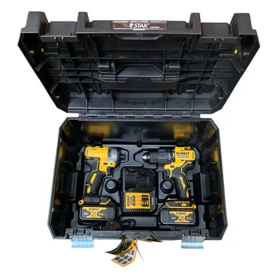 Dewalt 18v Combi + Impact Driver Case Heavy Duty Deep Storage TSTAK VI + Insert