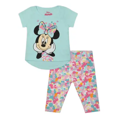 Disney Minnie Mouse Girls T-Shirt and Legging Set for Infant Toddler