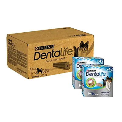 DENTALIFE Medium Dog Treat Dental Chew Stick, Pack of