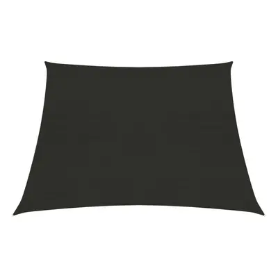 vidaXL Sunshade Sail g/mÂ² Black 3/4x3 m HDPE Balcony Sunscreen Canopy