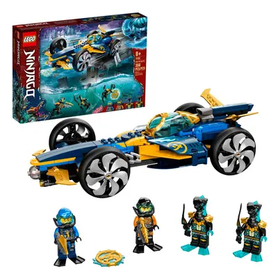 LEGO NINJAGO Ninja Sub Speeder Building Kit; Amphibious Car Toy