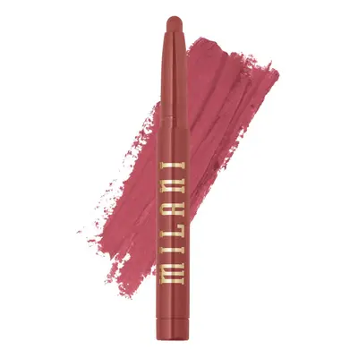 Milani Ludicrous Matte Lip Crayon (130 Crazy For You) - Long Lasting Cream-to-Matte Lip Color Ma