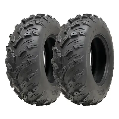 25x8.00-12 ATV Tyres 205/80-12 4ply P3080 OBOR Pinacle 61K Road Legal (Set of 2)