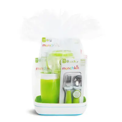 Munchkin 1st Birthday Baby/Toddler Gift Set Includes Sippy Cups Plat