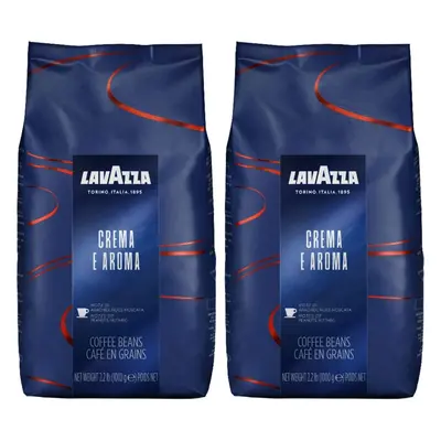 Lavazza Espresso Crema E Aroma Coffee Beans 1Kg (Pack of 2)