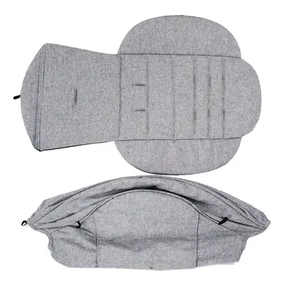 (Linen gray) Baby Stroller Hood And Cushion For Babyyoya yoyo2 Stroller Accessories Pram Cushion