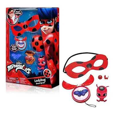 Miraculous P50601 Tales of Ladybug & Cat Noir-Superhero Ladybug Fancy Dress Costume for Kids Ban