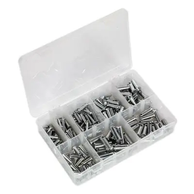 200 Piece Clevis Pin Assortment - Imperial Sizing - Securing Fastener Pins