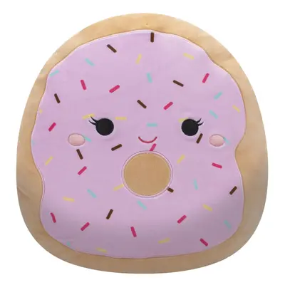 Squishmallows Original 14-Inch Dabria Pink Donut with Sprinkles - Official Jazwares Large Plush