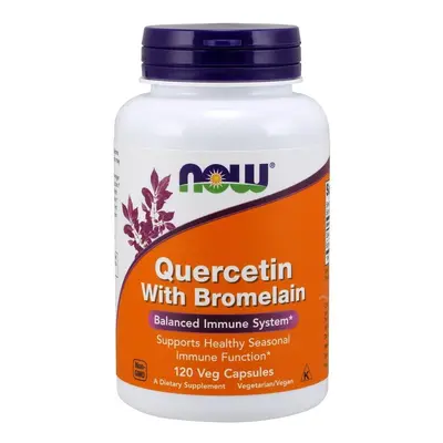 NOW Foods Quercetin with Bromelains, vcaps