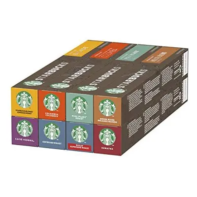 STARBUCKS Nespresso Variety Pack, capsules, flavours (80 capsules in total)