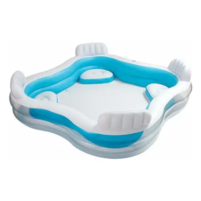 Intex Inflatable Family Paddling Pool With Seats | Garden Swim Centre