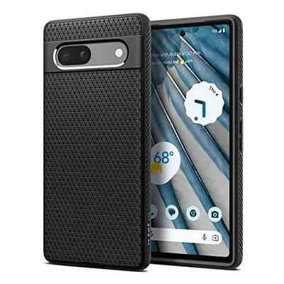 Spigen Liquid Air Designed for Pixel 7a Case (2023) - Matte Black