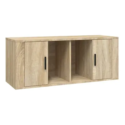 (Sonoma) vidaXL TV Cabinet Engineered Wood TV Console Media Sideboard Multi Colours