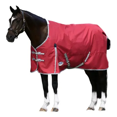 (6' 6", Red/Silver/Navy) Weatherbeeta Comfitec Classic Standard Lite Plus Horse Turnout Rug