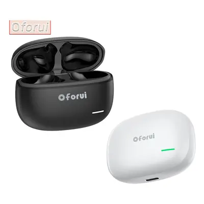 (black and white) Oforui Wireless Audio ANC In-Ear Wireless Bluetooth Headset High Sound