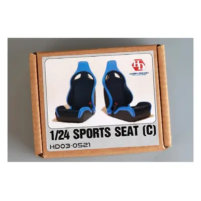 1/24 Resin Retrofit For Car Models Hobby HD03-0521 Sports Seats Hand-made Models Resin Racing Ca