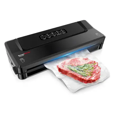 Vacuum sealer, fast compact vacuum sealer, Globefish technology, high speed continuous operation