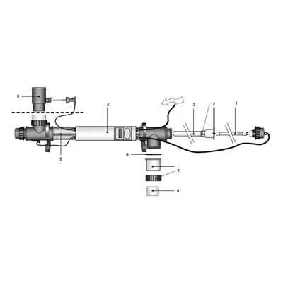 Certikin Pro Quartz Sleeve 130W - Onwards (SPBUV012)