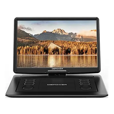 179 Portable DVD Player with Large HD Swivel Screen Hour Rechargeable Battery Support USBSD Card