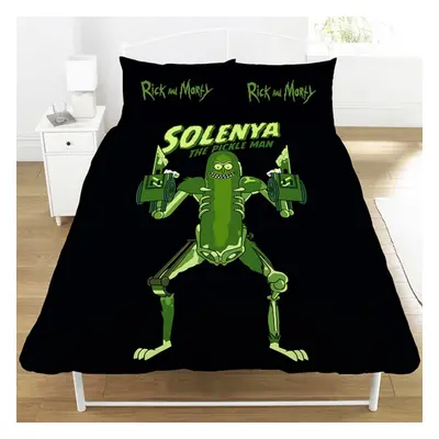 Rick And Morty Pickle Rick Rat Suit Reversible Double Duvet Set