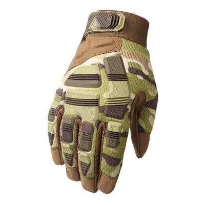 (Light Green, M) New Outdoor Tactical Gloves Taktische Handschuhe Gloves Bicycle Bike Motorcycle