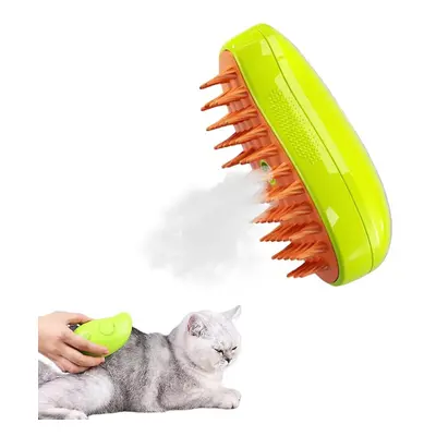 (greed) Cat Steamy Brush, Cat Steam Brush For Hair Cleaner, Cat Brush With Steam, 3-in-1 Steam B