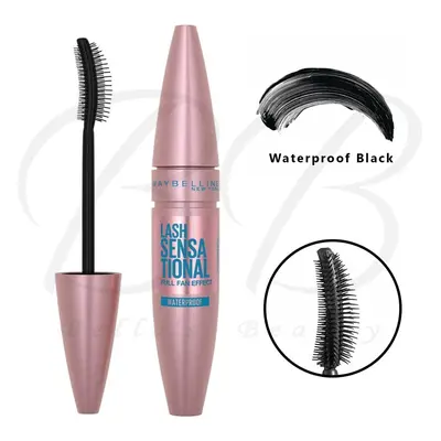 MAYBELLINE Lash Sensational Waterproof Mascara Black Instant 5ml