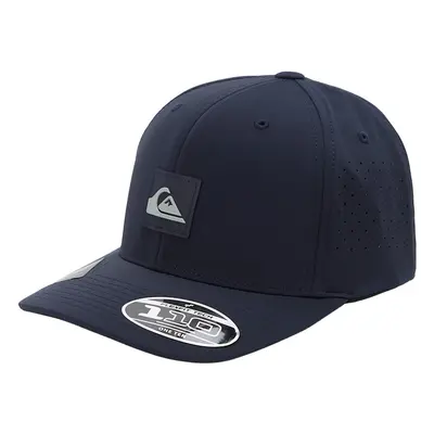 Quiksilver Mens Adapted Flexifit Curved Visor Baseball Cap Hat - Insignia Blue