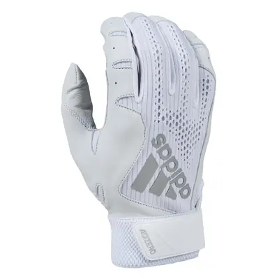 Adidas Adizero 4.0 Adult Leather Batting Glove White Small